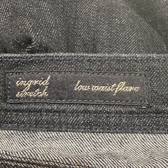 Citizen Of Humanity Ingrid Stretch Low Waist Flare Blue Jeans Size 28 Stay Gold - Picture 7 of 16